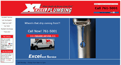 Desktop Screenshot of excelplumbing.ws